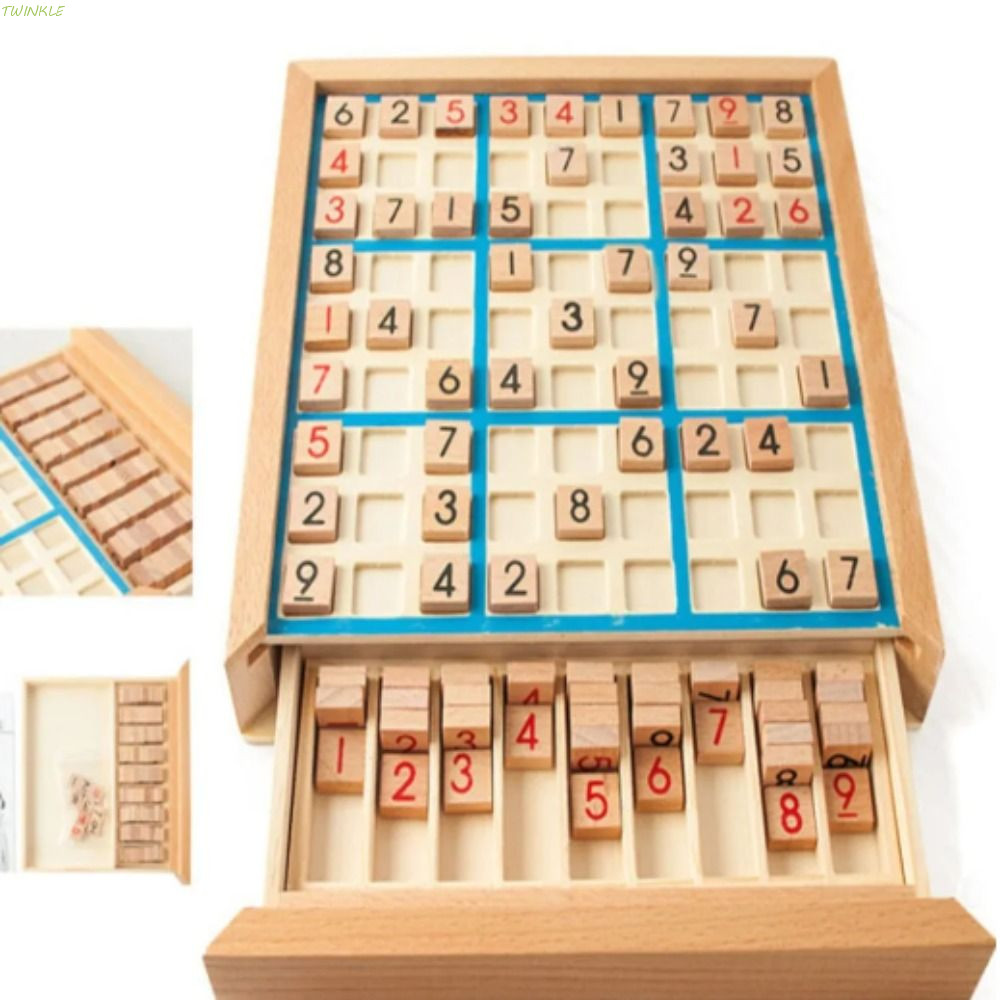 TWINKLE Sudoku Crosswords ของเล่น, Sudoku การศึกษาหมากรุก Sudoku, หลักอ้างอิง Logic Montessori Inter