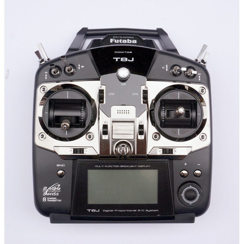 FUTABA T8J 8 ช่อง S-FHSS S. BUS 8J Model Aircraft Remote Control พร้อมตัวรับสัญญาณ R2008SB