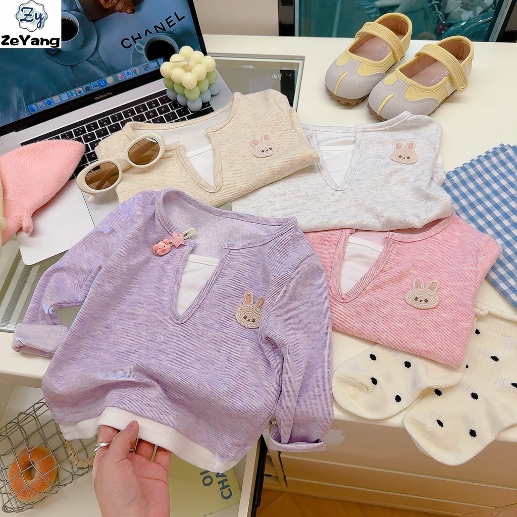 เสื้อยืดแขนยาวสำหรับทารก แบบขี้เกียจ ผ้าคล้ายแคชเมียร์ เหมาะกับฤดูกาลใบไม้ร่วงถึงหนาว