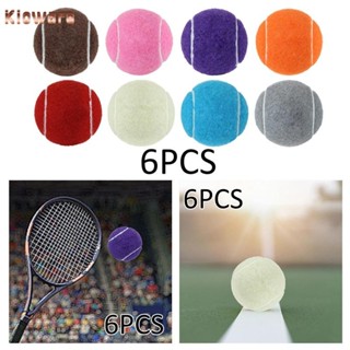 ลูกเทนนิส 6 ชิ้น ขนาด 2.52