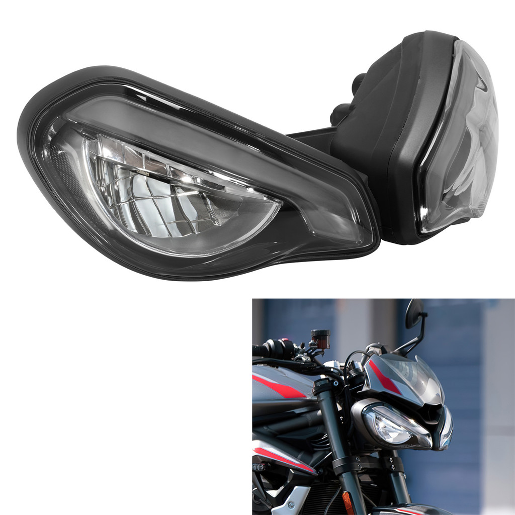 GLED ไฟหน้าสําหรับ Triumph Street Triple 765R 765 RS 2020-2022 รถจักรยานยนต์