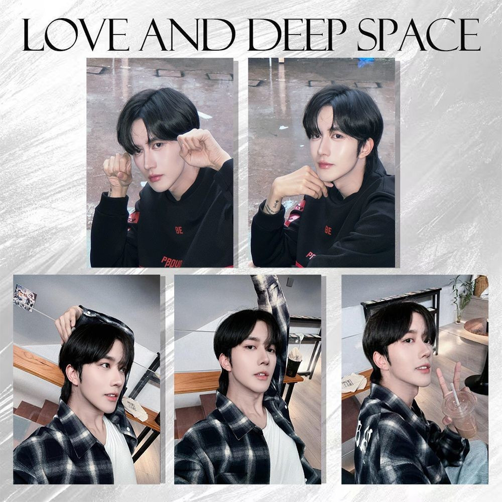 60 Zhang Chui Xian โพลารอยด์ชายคู่ตัวละครหลักประณีต Hua Yong Sheng Xiao You สินค้า 60 ตํารวจโพลารอยด