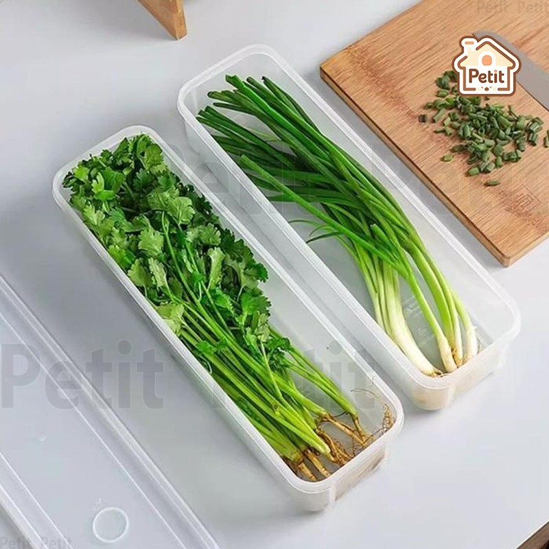 กล่องสดก๋วยเตี๋ยวพลาสติกถนอมอาหารกล่องปิดผนึกสี่เหลี่ยมผืนผ้าภาชนะผลไม้ตู้เย็นจัดเก็บครัวซัพพลายเครื่องมือบ้าน {ไทย}