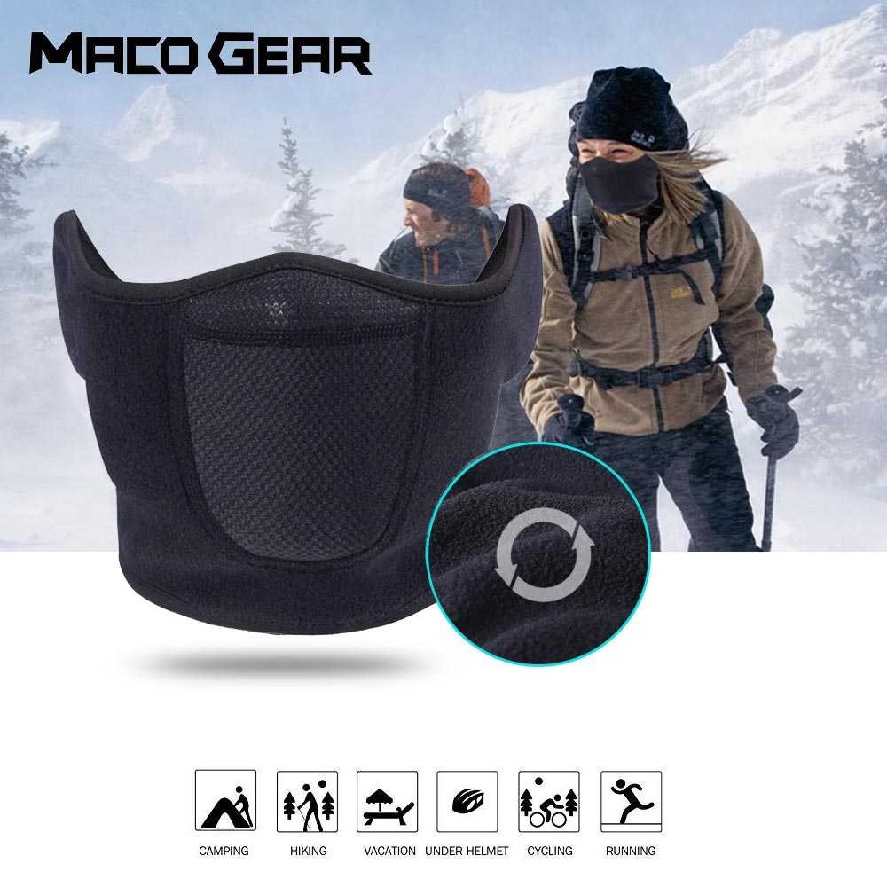 Nusaneka Gear Motorcycle Ski Mask Windproof Protection - ID-BA