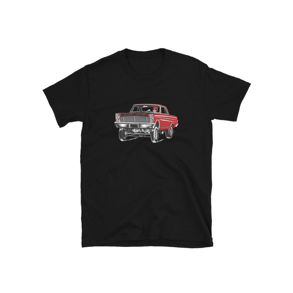 KATUN เสื้อยืดผ้าฝ้ายสีดําสําหรับผู้ชายพร้อม Mercury Comet Racing Motif 1965 - ของขวัญสําหรับพ่อ สาม