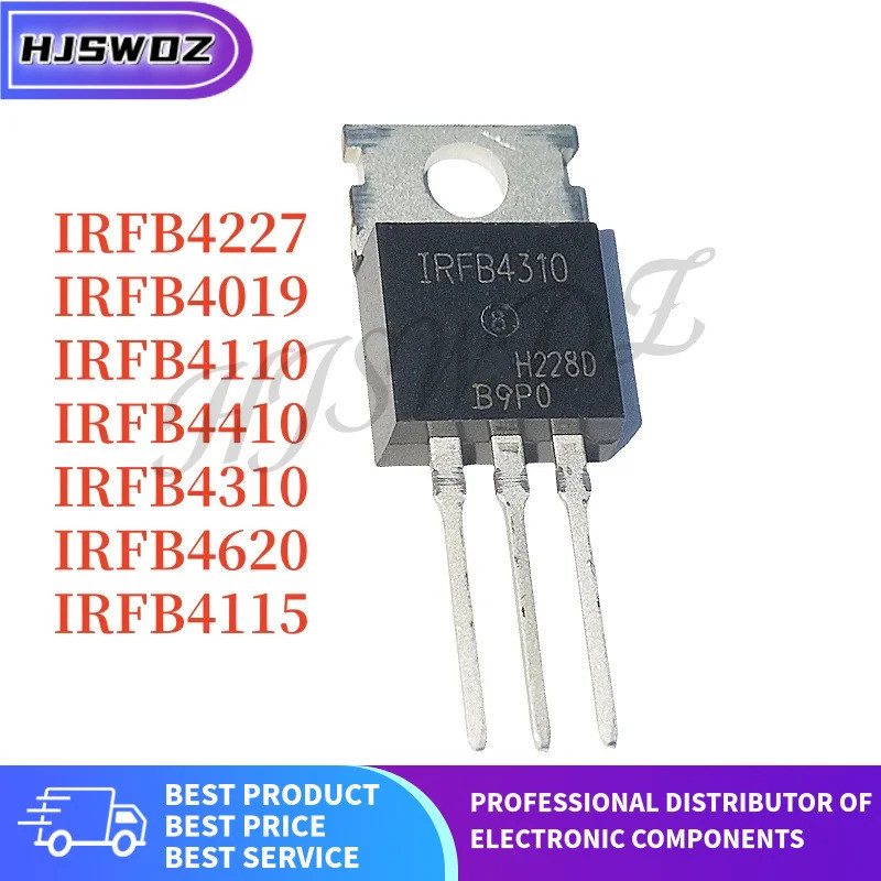 1-5PCS IRFB4115 4115 IRFB4110 4110 IRFB4019 4019 IRFB4227 IRFB4310 IRFB4410 4410 IRFB4620 PBF TO-220