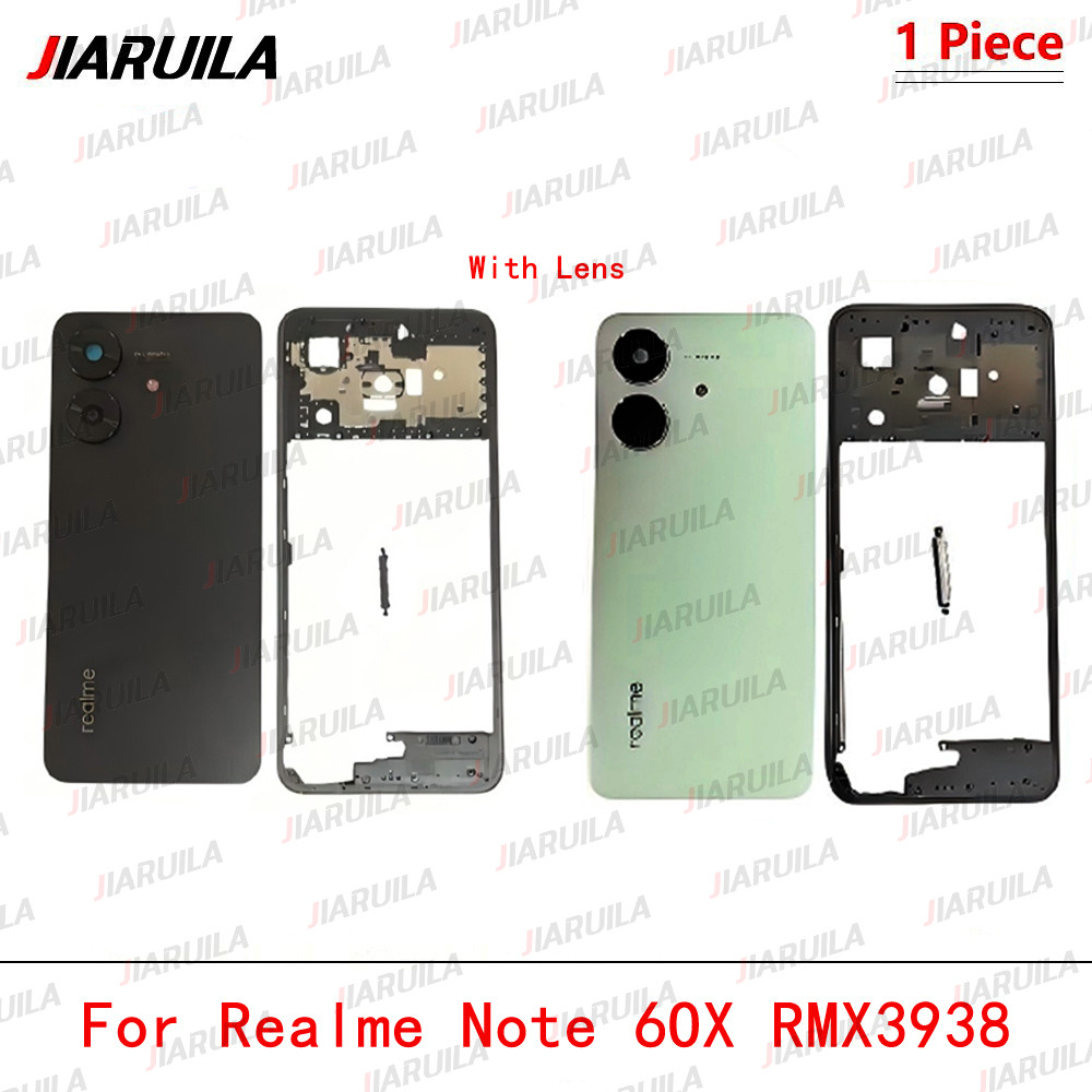 สําหรับ OPPO Realme Note 60X RMX3938（ฝาหลัง+เคสกลาง）บอดี้ Body  อะไหล่บอดี้ ฝาหลัง เคสกลาง กรอบข้าง