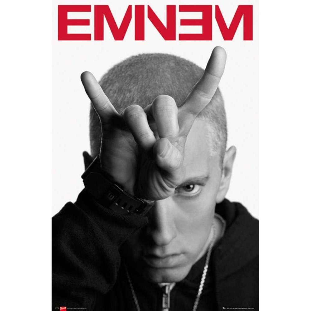 โปสเตอร์ Eminem Horns - 91.5 x 61ซม. (36 x 24 นิ้ว)