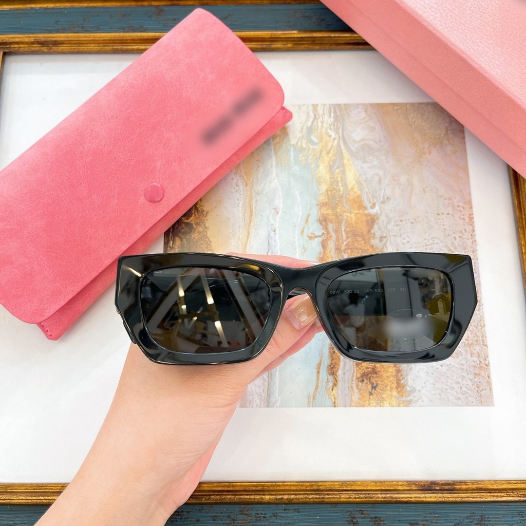 NGPI MIU*M Oval Frame Sunglasses09W Vintage Style Glasses Frame