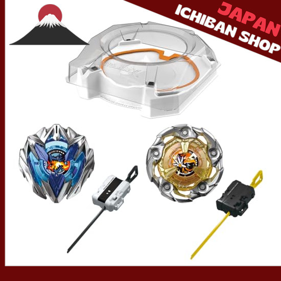 【จากประเทศญี่ปุ่น】 BEYBLADE X Beyblade X UX-04 Battle Entry Set U