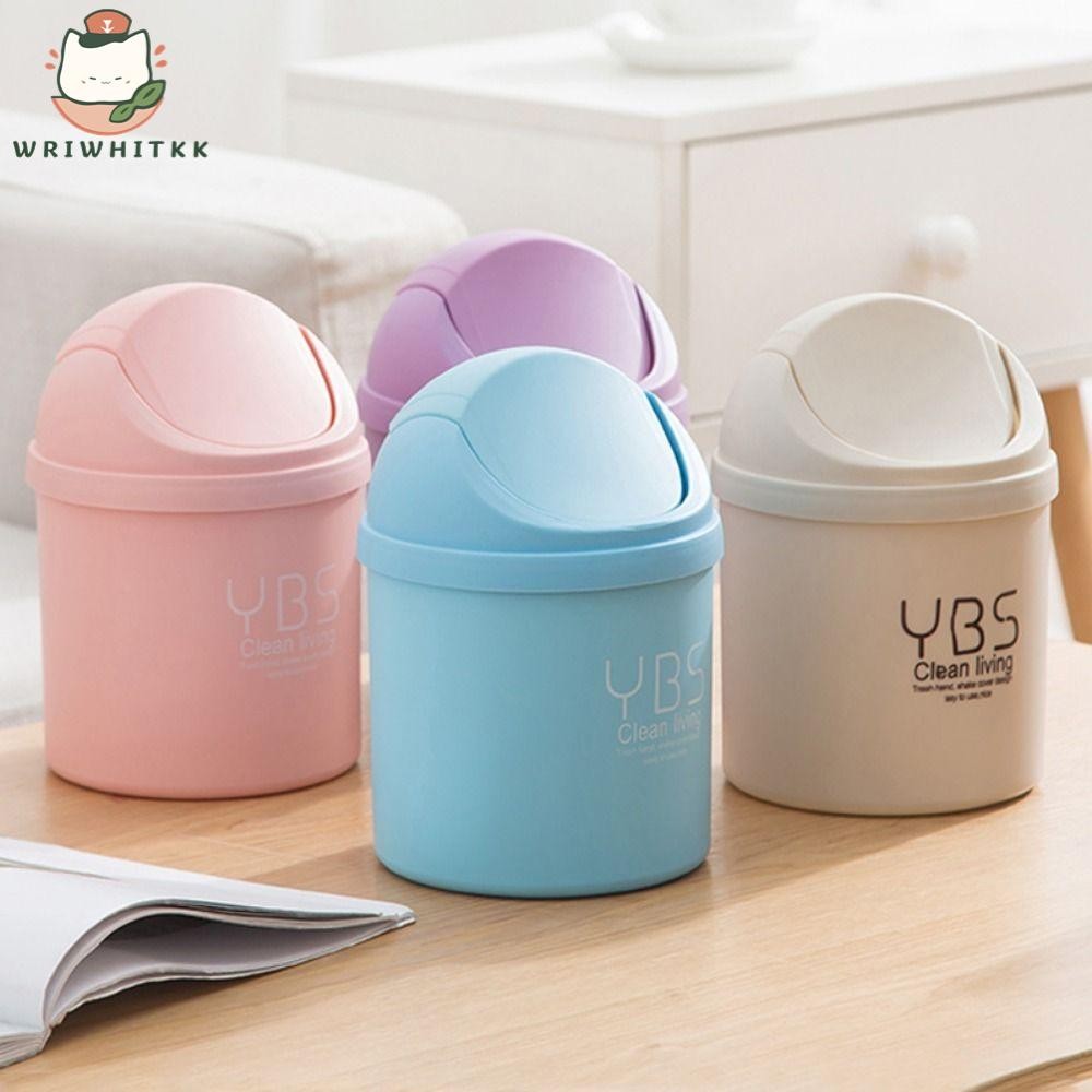 เดสก์ท็อป ถังขยะพร้อมฝาปิดขนาดเล็ก โต๊ะ ถังขยะ ขนาดเล็ก Small trash can with lid Desktop Car