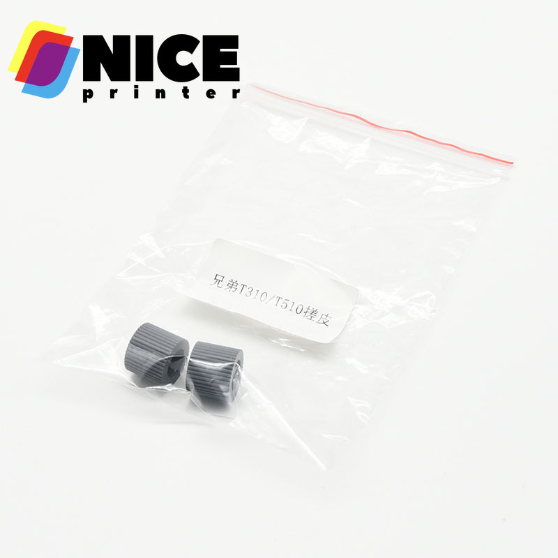 1 ชุด = 2 ชิ้น Pick up pickup ลูกกลิ้งยางสําหรับ Brother DCP t720dw T310 T510 T0 T810 T910W J100 300