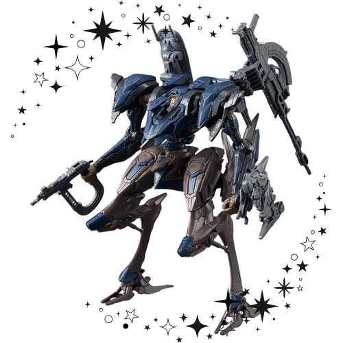 【ตรงจากประเทศญี่ปุ่น】30MM ARMORED CORE VI FIRES OF RUBICON SCHNEIDER NACHTREIHER/40E สตีลเฮซ