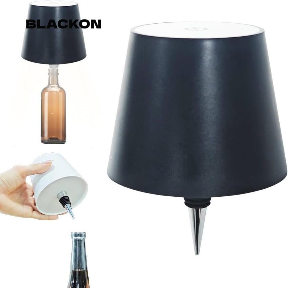 BLACKON Bar Cafe โคมไฟตั้งโต๊ะ LED ออกแบบเป็นขวดไวน์ 3 สี มาพร้อม Type-C Interface และฟังก์ชัน Stepl