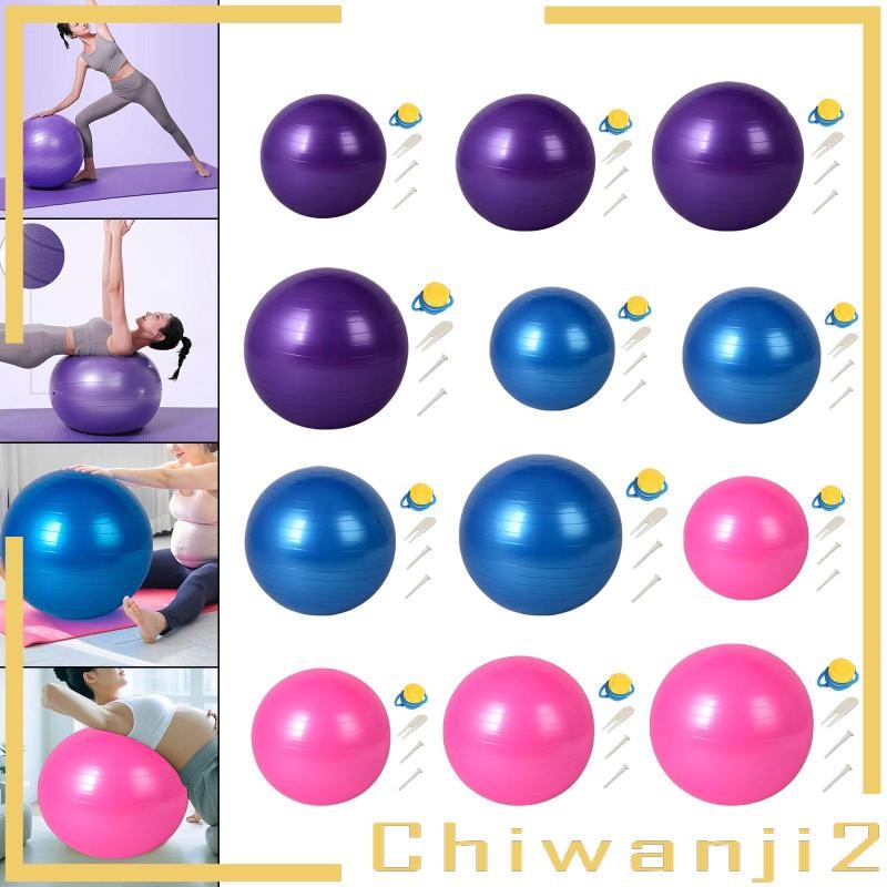 Core Strengthening Ball, Pilates Ball, Multi-use, ออกกําลังกายที่บ้านเพื่อพยุงหลังและ