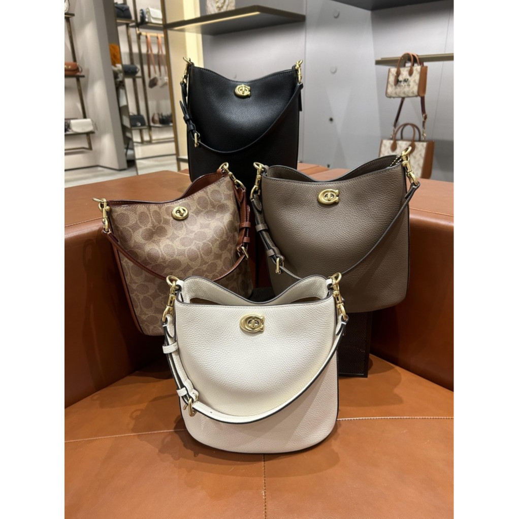 ใช้สำหรับ Willow Bucket Bag 19 CW625 CW602 ของแท้ กระเป๋า COAC H กระเป๋าสะพายข้าง อุปกรณ์เสริม