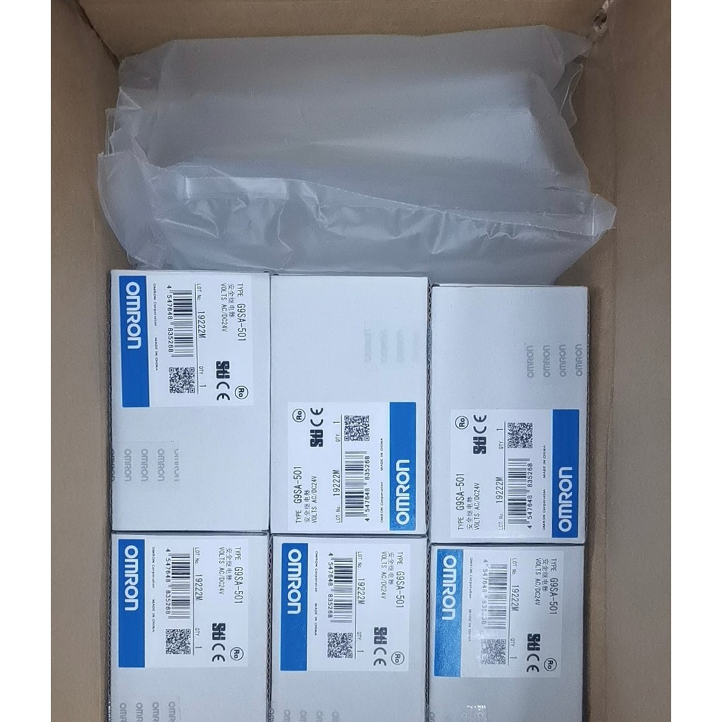 ยี่ห้อใหม่ Omron Safety Relay 24V G9SA 301 EX301 501 321 T075 T15 จัดส่งฟรี