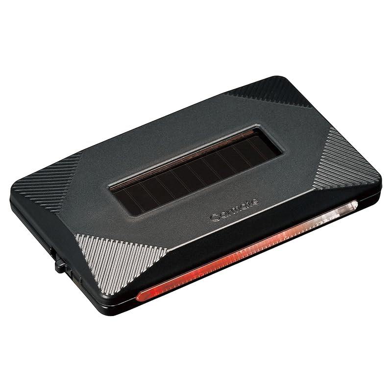 CARMATE Car Security Shock Sensor Built-in Anti-theft LED Light Night Signal Flowing Light Red No Wi