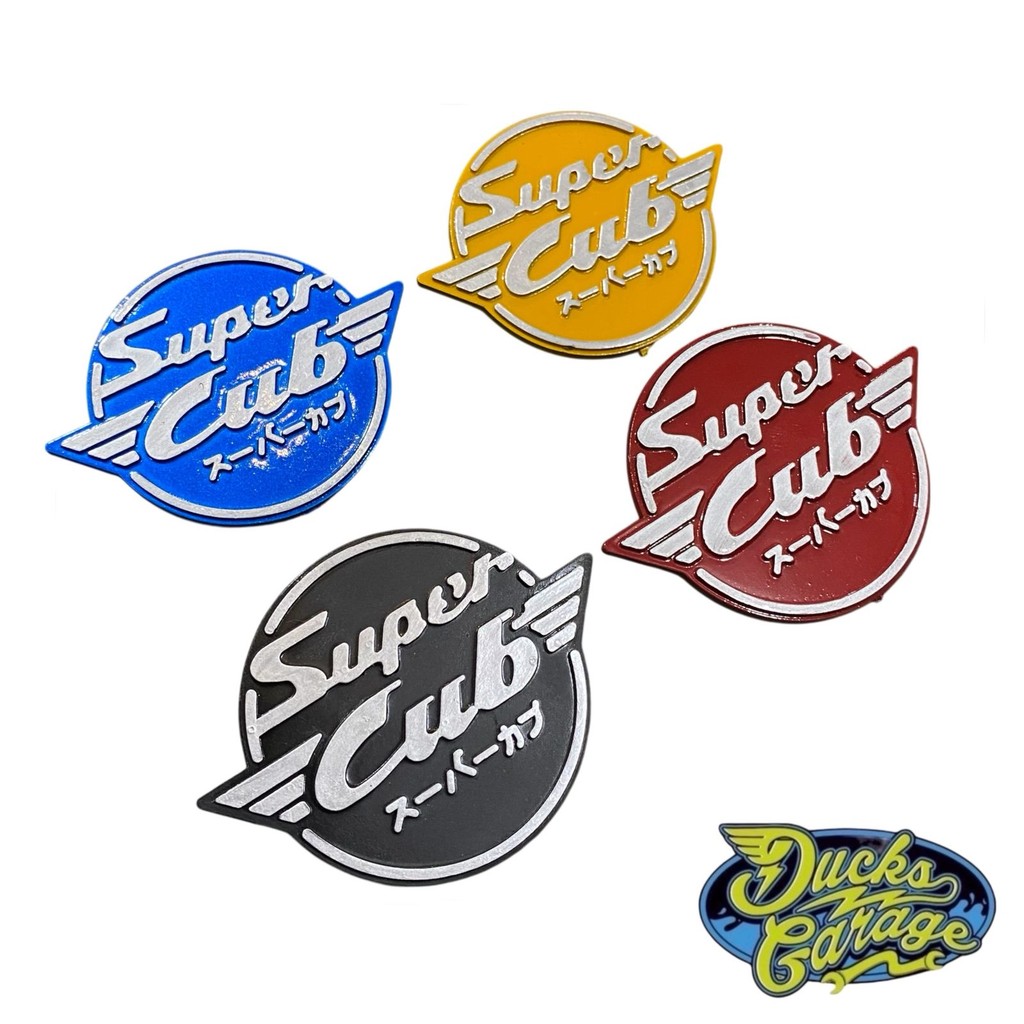 สัญลักษณ์โลโก้ลายนูน Honda Supercub Supercup