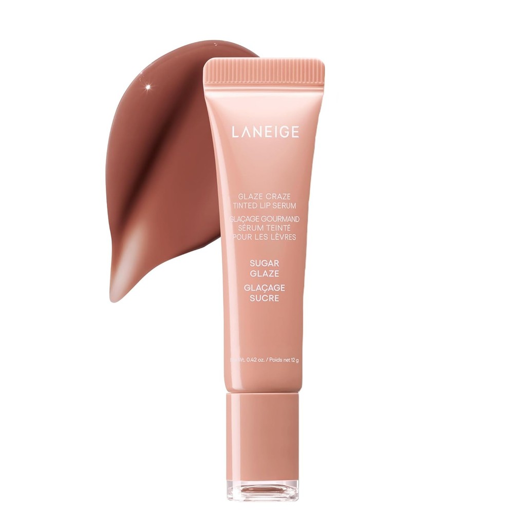 LANEIGE Glaze Craze Tinted Lip Serum: 保湿补精 老人 老人秋冬季新款, 黑色