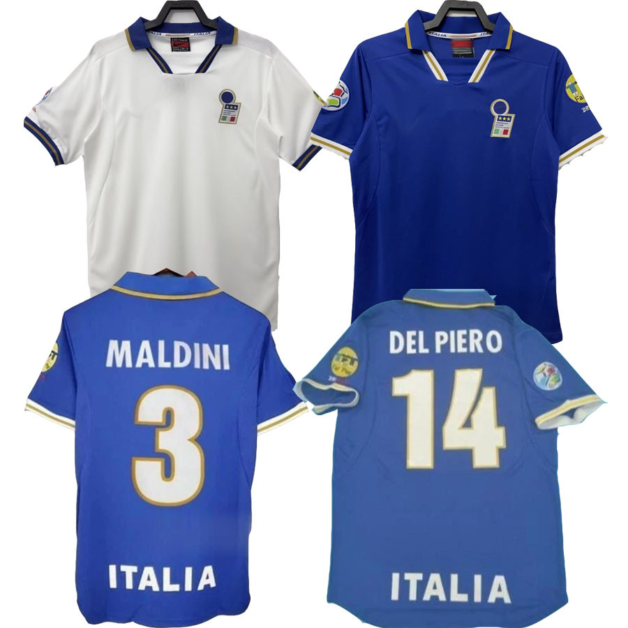 1996 Retro Sports Jersey 96 Italy Home AWAY Football Jersey