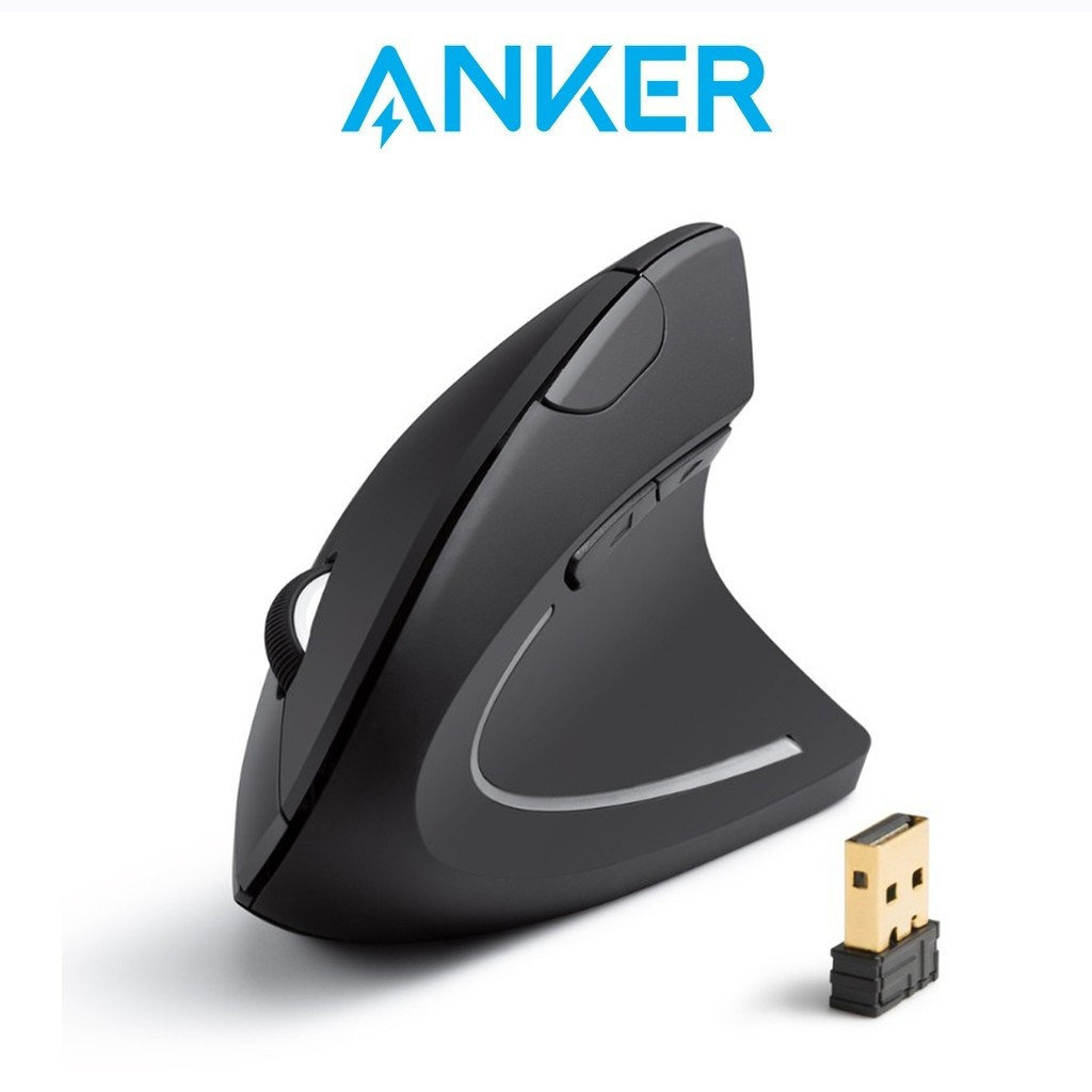 Anker 2.4G Mouse เมาส์แนวตั้ง Ergonoc Optical Mouse A7852HT99 SU7X
