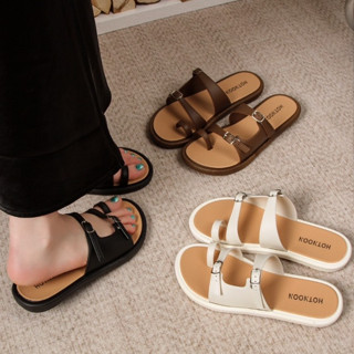 icy.sport รองเท้าแตะแบบสวม ยางซิลิโคน สายคาดเข็มขัด น้ำหนักเ…