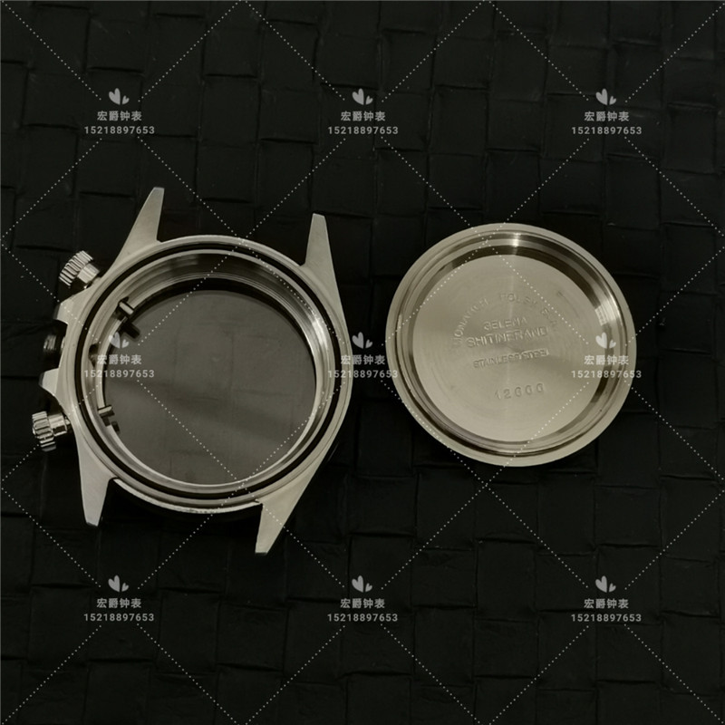 Replacement Daytona Watch Case Pearl Movement Pearl Six-Need Multi-Function Movement Case จัดส่งในภา