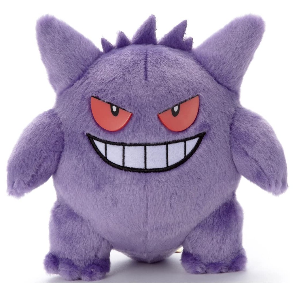 Takara Tomy Arts (TAKARATOMY A.R.T.S) Pokemon I Choose You! Gengar Plush Toy, Approximately 20cm Tall