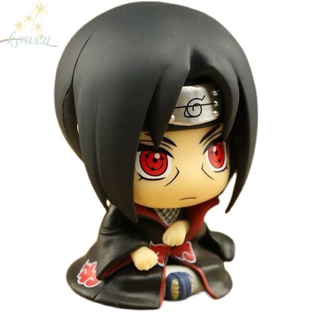 KOWEN Action Figure ของเล่นสะสมอะนิเมะ Uchiha Itachi Uchiha Sasuke ของเล่น