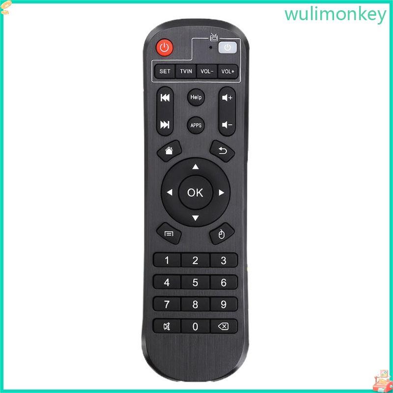 WU IR เปลี่ยนรีโมทคอนโทรลสําหรับ Android TV กล่อง H96 H96 H96 PRO + H96 MAX X2 X96 MINI X96