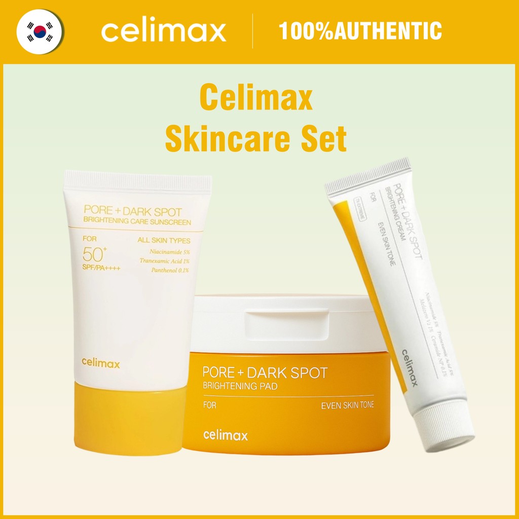 [Celimax]Celimax Brightening Pore & Spot Cream 35ml/ Celimax Brightening Pore & Spot Sunscreen 50ml/