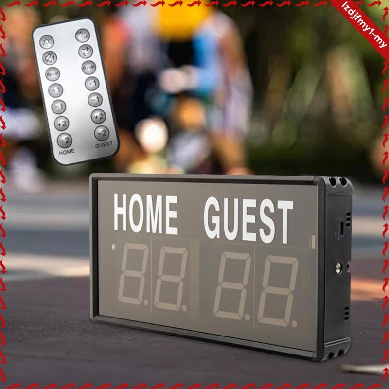 [LzdjfmybfMY] Digital Scoreboard Electronic Scoreboard Score Counter Score LED Score Board สําหรับกา