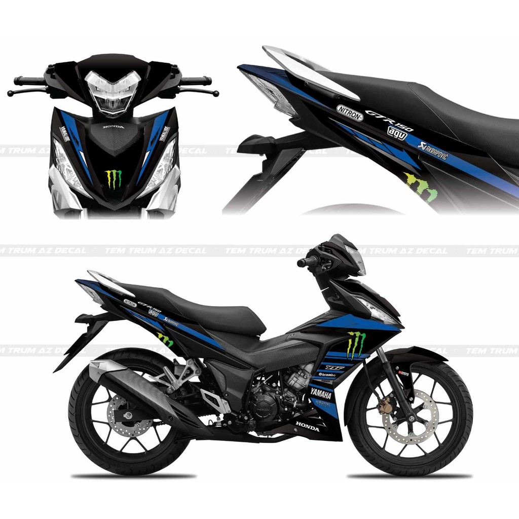 Win V1 Boss Stamp Mixed Monter decal MC 3 ชั้น ผู้ชนะ