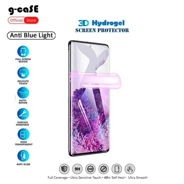 (ZAC) G-case Anti-Scratch Jelly Hydrogel Blue Light ป้องกันรังสี Xiaomi Pocophone Poco C3 M3 M3pro M