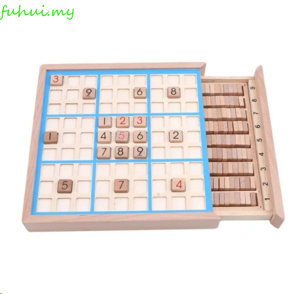 FUHUI Sudoku Crosswords ของเล่น, หมากรุก Sudoku Montessori Sudoku, หลัก Inference Logic Number Place