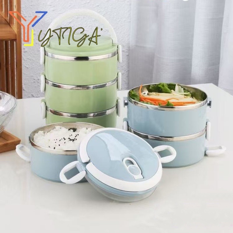 LUNCH BOX ธรรมดา 4 ชั้น / CAMPING Picnic LUNCH BOX SET YTIGA