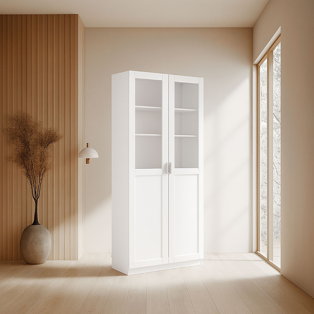 Koncept Furniture  ชุดตู้เก็บของหนังสือ รุ่น Jobio   สีขาว - รูปที่ 2