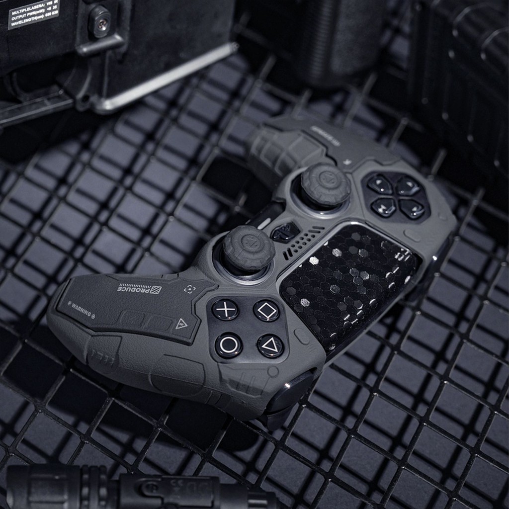 PS5 Handle Protective Case Silicone Sweat-proof Boy Gift Tactical Black Myth Goku Xbox