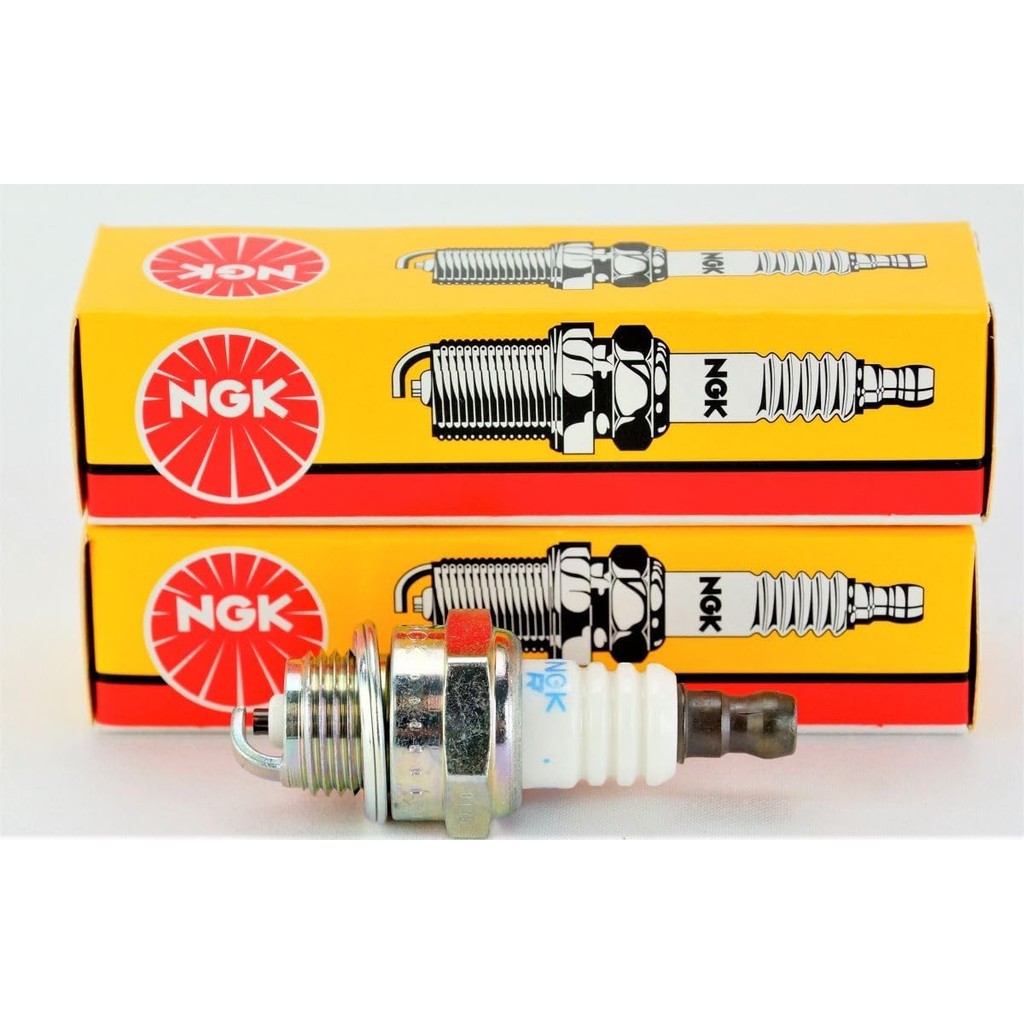 NGK (6703) BPMR7A หัวเทียนส่วนบุคคลชนิดบรรจุกล่อง - 2 แพ็ค ทองแดง
