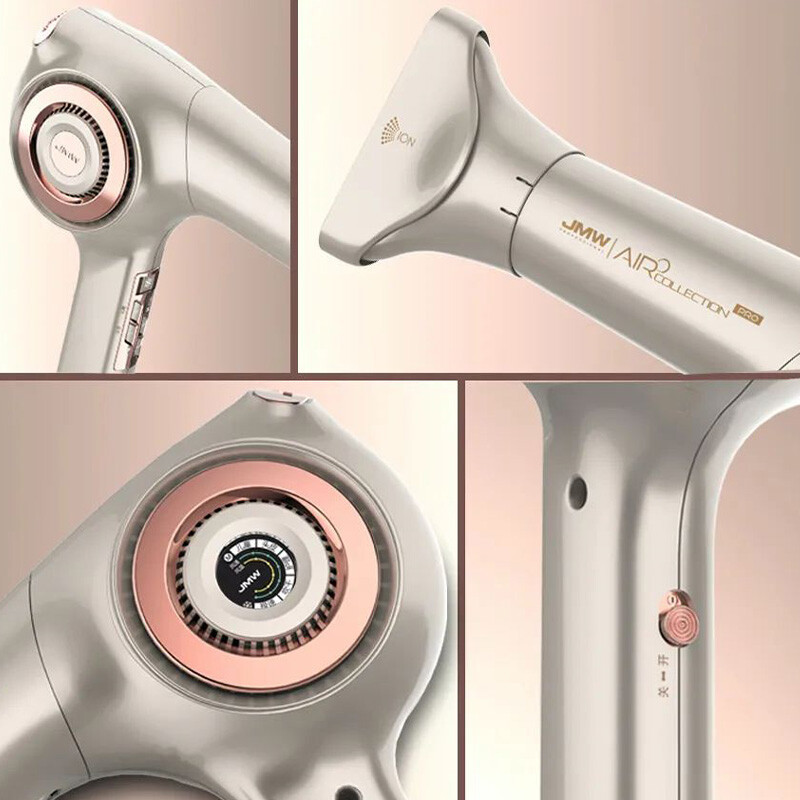 JMW เครื่องเป่าผมเกาหลีของแท้ Ultra-Light ไอออนลบในครัวเรือนร้านทําผมเงียบเฉพาะร้านตัดผมมืออาชีพญี่ป