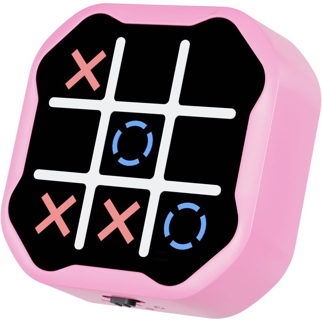 3 in 1 อิเล็กทรอนิกส์ Tic Tac Toe เกม, มือถือดิจิตอล Tic Tac Toe Bolt เกมโหมดเงียบ, แบบพกพา Learing 