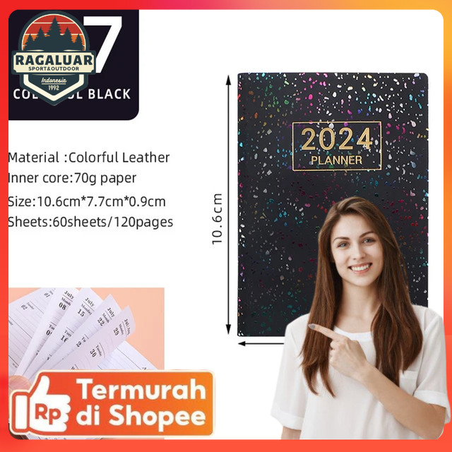 MINKYS 2024 สมุดแพลนเนอร์ 365 วัน Glitz - MK20