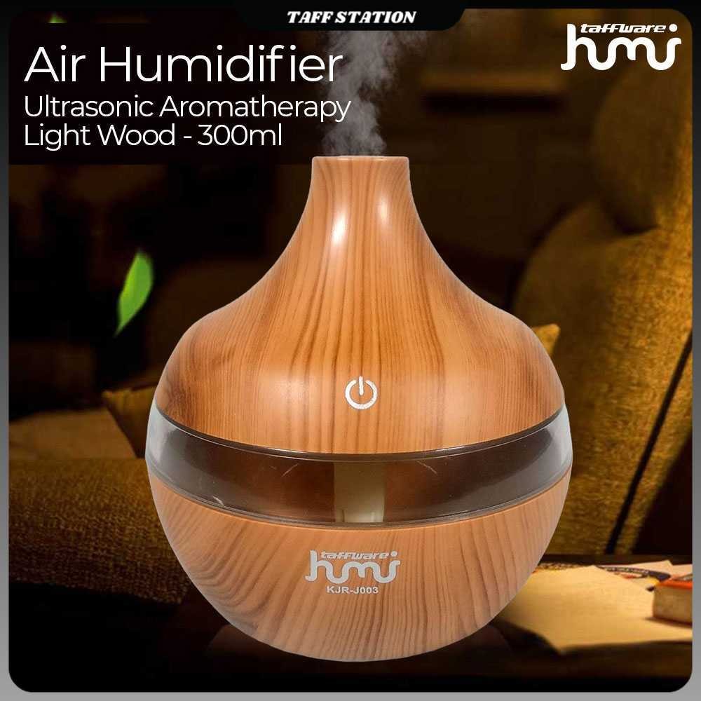 Taffiffware HUMI Air Humidifier Mini Ultrasonic Aroma Diffuser RGB 300ml - KJR-J003