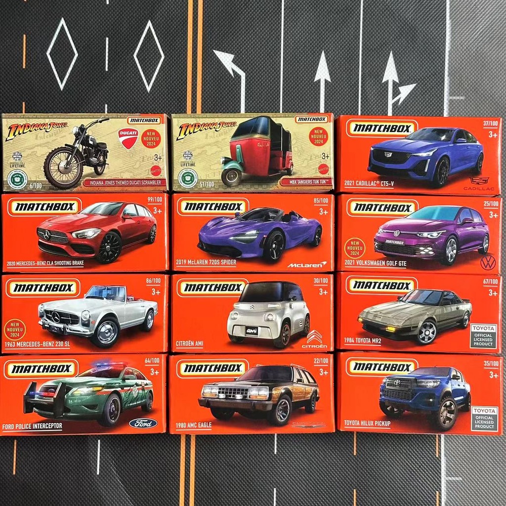 Matchbox ขายส่ง 30782 กล่อง DNK70 Mystery กล่องรถรุ่นของเล่นรถ 9C9M 9C9E9M9R