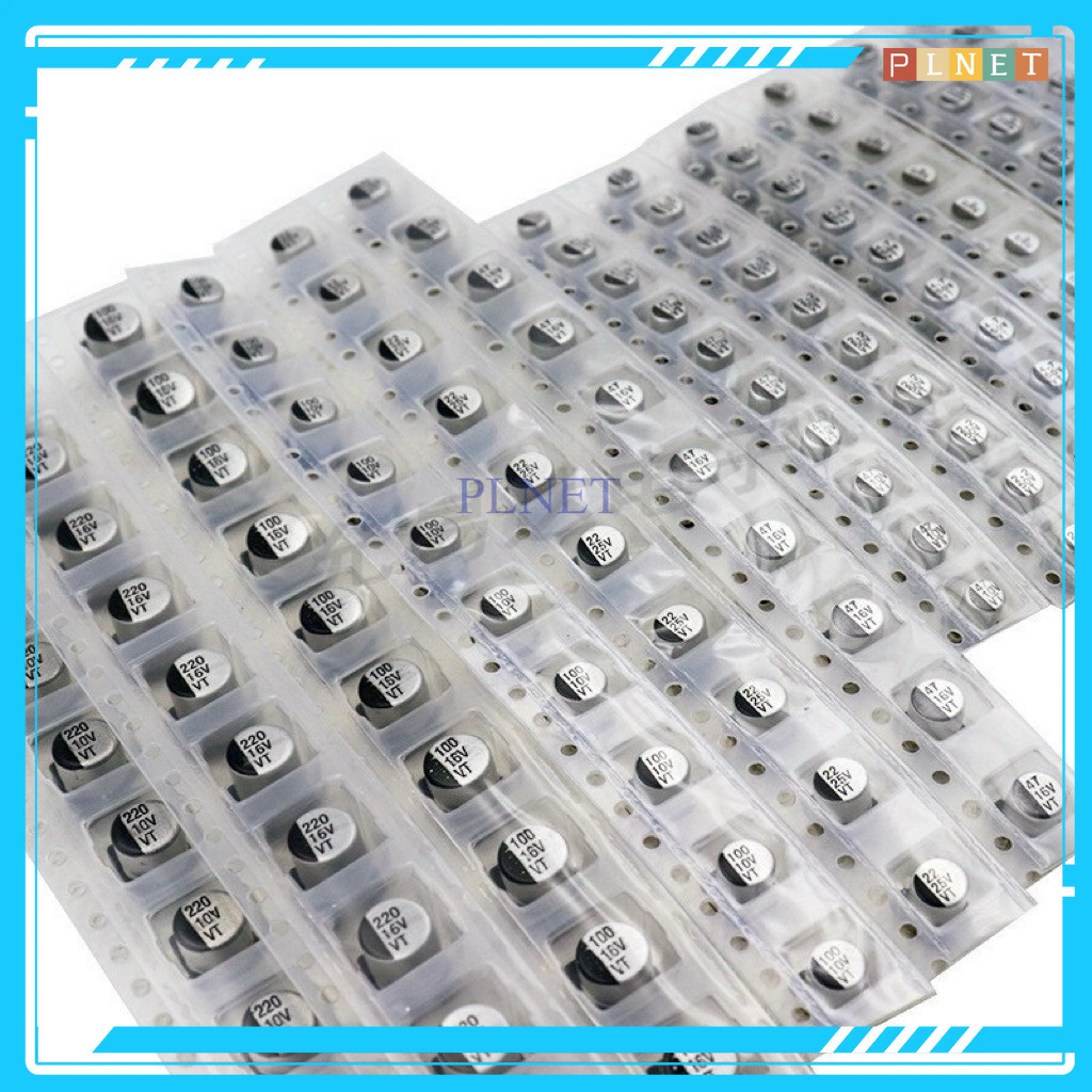 ใหม่ แท้ C แพ็คละ10ชิ้น  10uf 50uf 100uf 220uf  6.3v 25v 35v 50v 100v  แพ็คละ  10ชิ้น ส่งในวัน