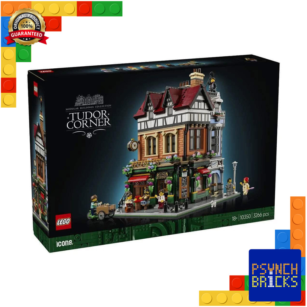 (ของแท้-พร้อมส่ง) LEGO Icons 10350 Tudor Corner