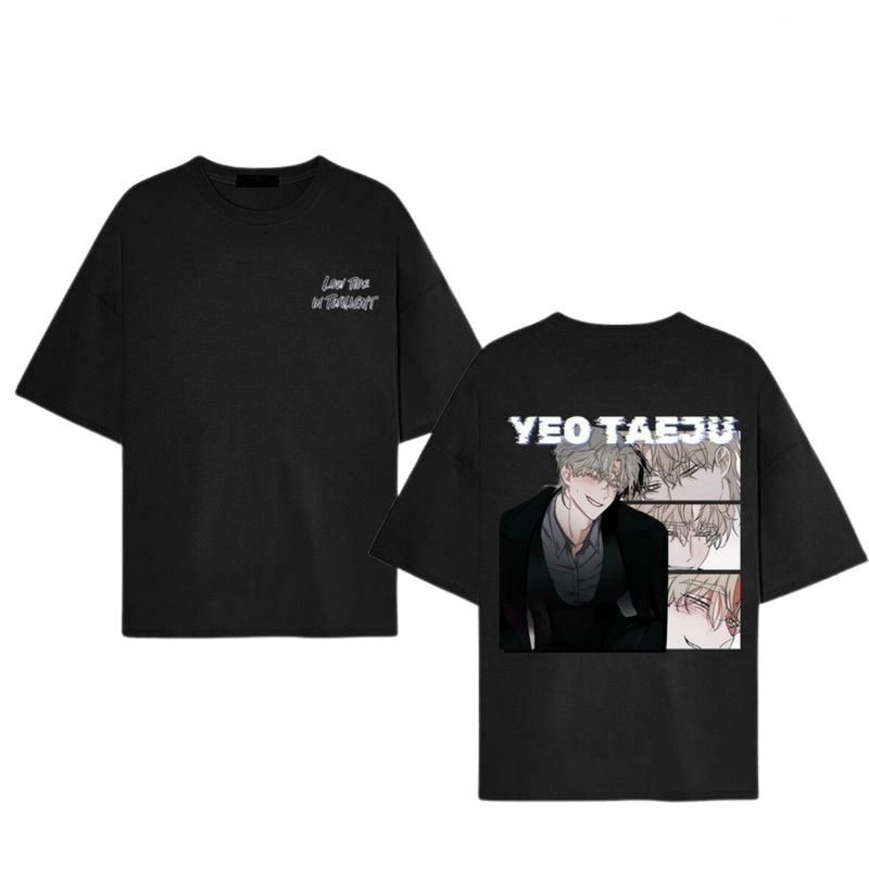 เสื้อยืด Manhwa BL Yeo Taeju/Taejoo LTIT T-shirt รุ่นสวย พิมพ์อะนิเมะ ผ้าฝ้ายสําหรับผู้ชายและผู้หญิง