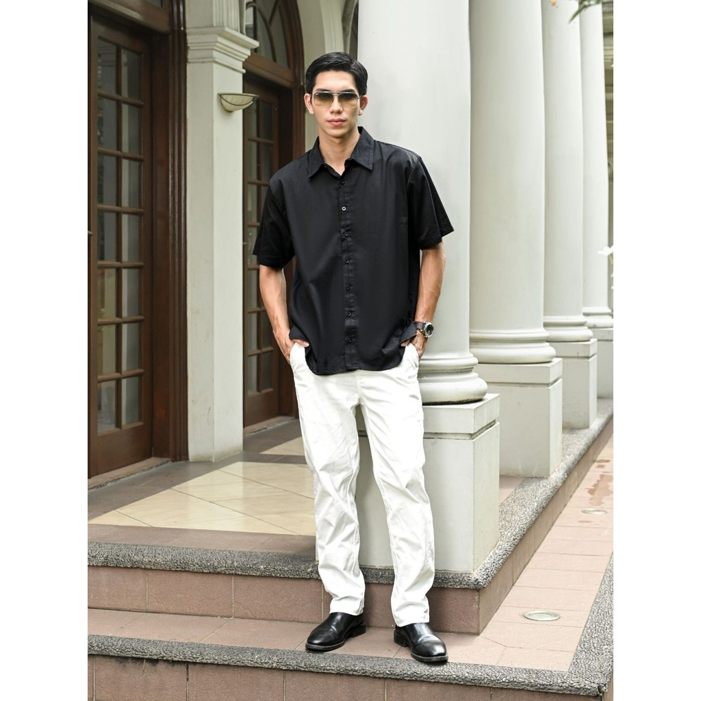 คีมจา ⁠KASEP HOSTA SHIRT / เสื้อเชิ้ตแขนสั้นผู้ชาย