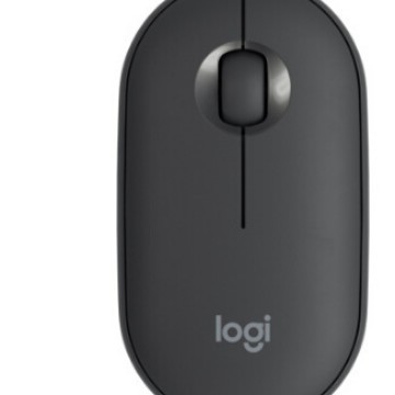 chichang ( บลูทูธ เสียงเงียบ) Logitech (Logitech) เมาส์บลูทูธไร้สาย LOGITECH PEBBLE รูปทรงก้อนกรวดโท